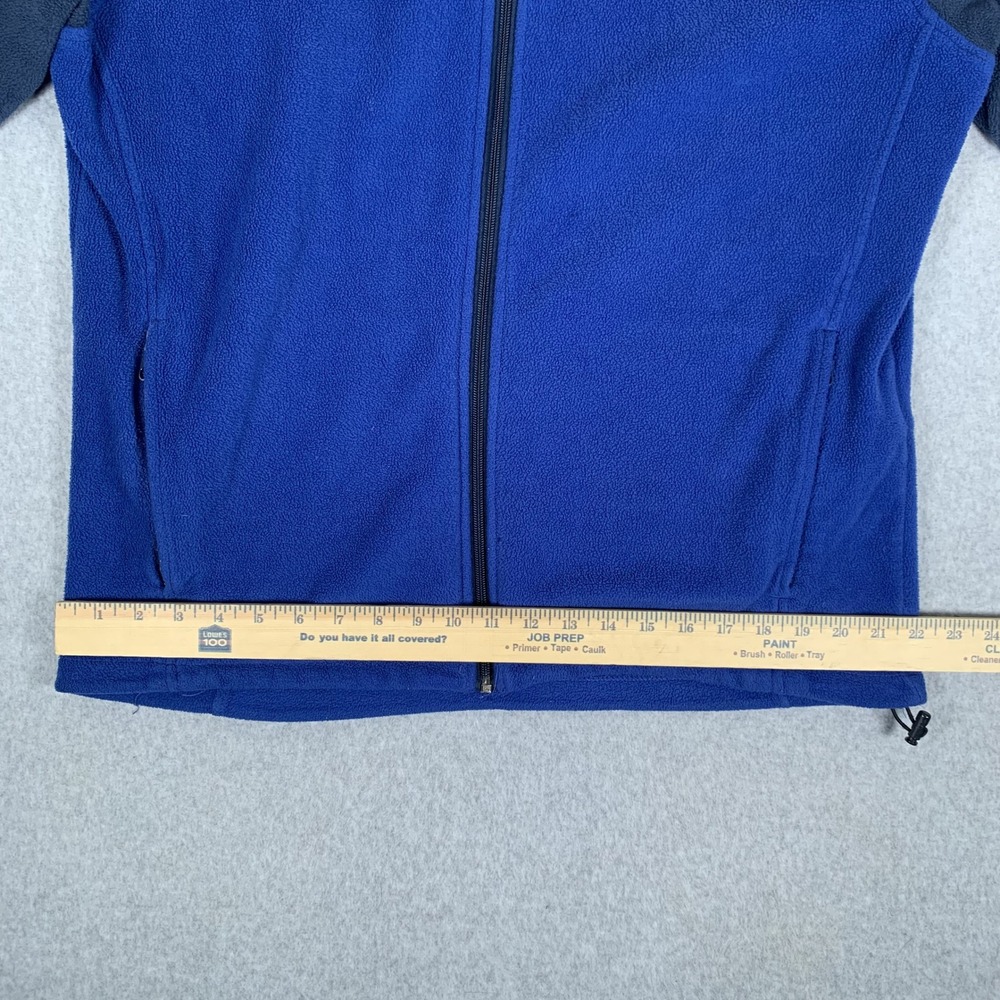 Columbia Fleece Jacket Mens Large Blue Colorblock Full Zip WM3220 Outdoor - Picture 11 of 16